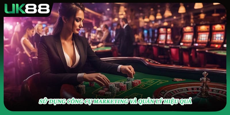 Sử dụng công cụ marketing và quản lý hiệu quả